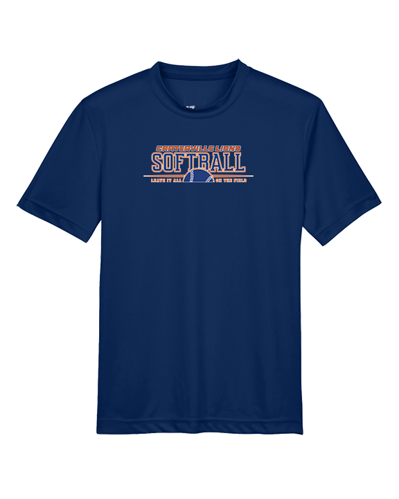 Carterville HS Softball Leave It - Youth Performance Shirt