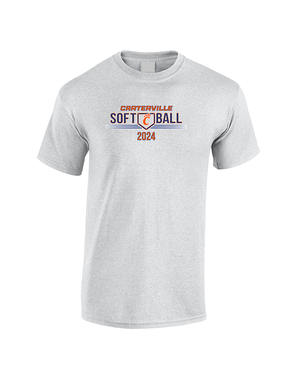 Carterville HS Softball Softball - Cotton T-Shirt