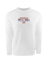 Carterville HS Softball Softball - Crewneck Sweatshirt