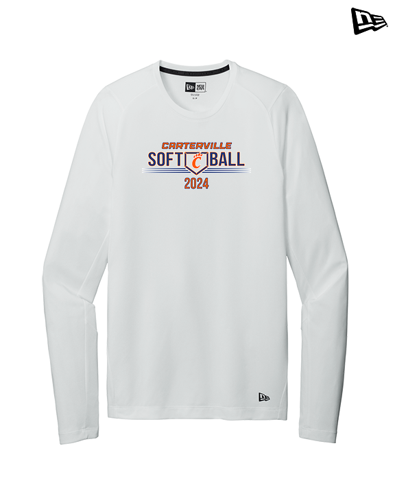 Carterville HS Softball Softball - New Era Performance Long Sleeve