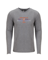 Carterville HS Softball Softball - Tri-Blend Long Sleeve