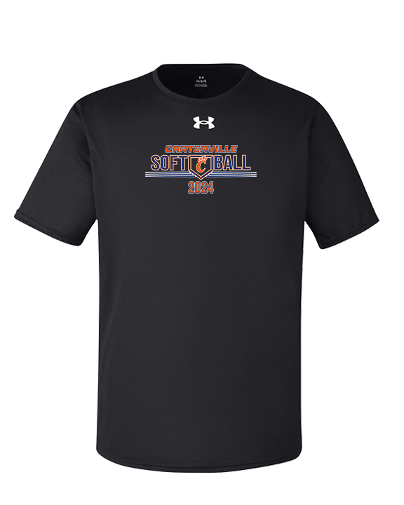 Carterville HS Softball Softball - Under Armour Mens Team Tech T-Shirt