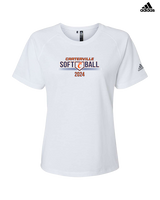 Carterville HS Softball Softball - Womens Adidas Performance Shirt