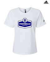 Catalina Foothills HS Boys Basketball Board - Womens Adidas Performance Shirt