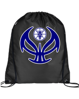 Catalina Foothills HS Boys Basketball Full Ball - Drawstring Bag