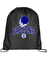 Catalina Foothills HS Boys Basketball On Fire - Drawstring Bag