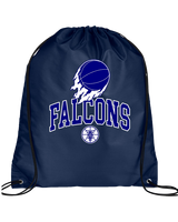 Catalina Foothills HS Boys Basketball On Fire - Drawstring Bag