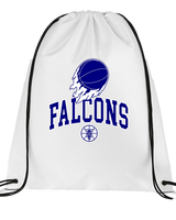 Catalina Foothills HS Boys Basketball On Fire - Drawstring Bag