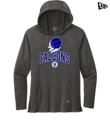 Catalina Foothills HS Boys Basketball On Fire - New Era Tri-Blend Hoodie