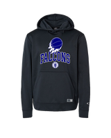 Catalina Foothills HS Boys Basketball On Fire - Oakley Performance Hoodie