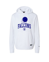 Catalina Foothills HS Boys Basketball On Fire - Oakley Performance Hoodie