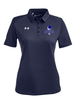 Catalina Foothills HS Boys Basketball On Fire - Under Armour Ladies Tech Polo
