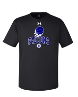 Catalina Foothills HS Boys Basketball On Fire - Under Armour Mens Team Tech T-Shirt