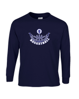 Catalina Foothills HS Boys Basketball Outline - Cotton Longsleeve
