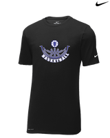 Catalina Foothills HS Boys Basketball Outline - Mens Nike Cotton Poly Tee