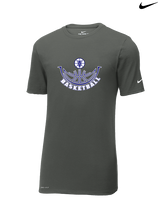 Catalina Foothills HS Boys Basketball Outline - Mens Nike Cotton Poly Tee