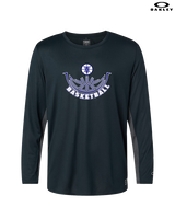 Catalina Foothills HS Boys Basketball Outline - Mens Oakley Longsleeve