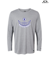 Catalina Foothills HS Boys Basketball Outline - Mens Oakley Longsleeve