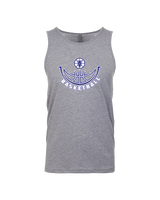 Catalina Foothills HS Boys Basketball Outline - Tank Top
