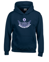Catalina Foothills HS Boys Basketball Outline - Unisex Hoodie