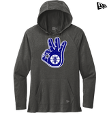 Catalina Foothills HS Boys Basketball Shooter - New Era Tri-Blend Hoodie
