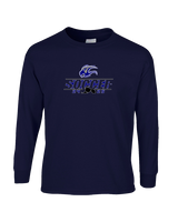 Catalina Foothills HS Boys Soccer Lines - Cotton Longsleeve