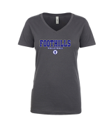 Catalina Foothills HS Girls Volleyball Block v2 - Womens Vneck