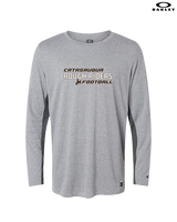 Catasauqua HS Football Bold - Mens Oakley Longsleeve