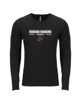 Catasauqua HS Football Border - Tri-Blend Long Sleeve