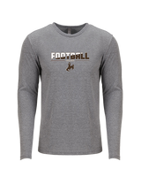 Catasauqua HS Football Cut - Tri-Blend Long Sleeve