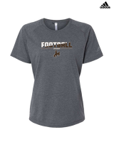 Catasauqua HS Football Cut - Womens Adidas Performance Shirt