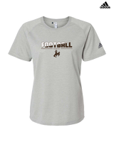 Catasauqua HS Football Cut - Womens Adidas Performance Shirt