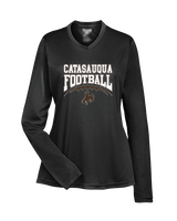 Catasauqua HS Football Football - Womens Performance Longsleeve