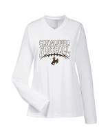 Catasauqua HS Football Football - Womens Performance Longsleeve