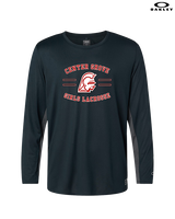 Center Grove HS Girls Lacrosse Curve - Mens Oakley Longsleeve