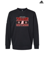 Center Grove HS Girls Lacrosse Stamp - Mens Adidas Crewneck