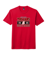 Center Grove HS Girls Lacrosse Stamp - Tri-Blend Shirt