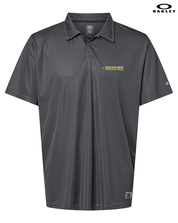 Center Point-Urbana HS Track & Field Logo 01 - Mens Oakley Polo