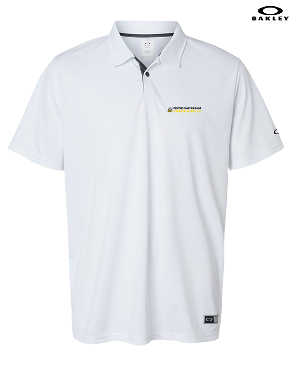Center Point-Urbana HS Track & Field Logo 01 - Mens Oakley Polo