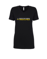 Center Point-Urbana HS Track & Field Logo 01 - Womens Vneck
