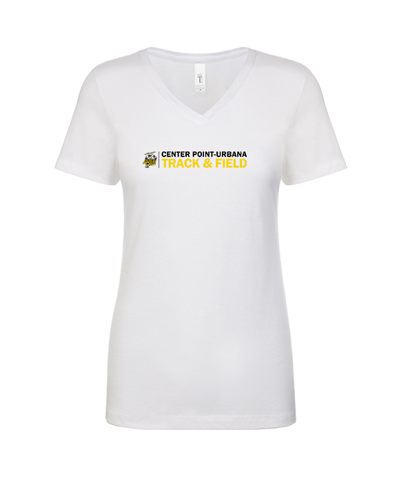 Center Point-Urbana HS Track & Field Logo 01 - Womens Vneck