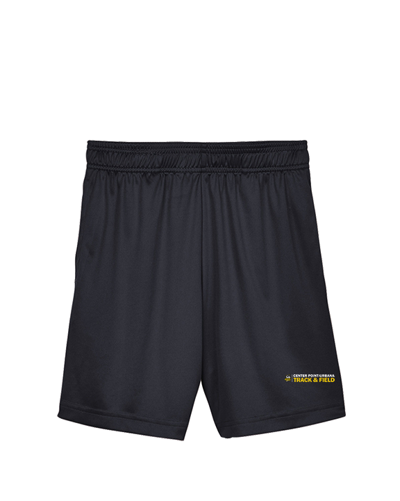 Center Point-Urbana HS Track & Field Logo 01 - Youth Training Shorts