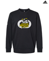 Center Point-Urbana HS Track & Field Logo Main - Mens Adidas Crewneck