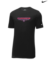 Central Christian Academy Athletics Design - Mens Nike Cotton Poly Tee