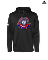 Central Christian Academy Athletics Logo - Mens Adidas Hoodie