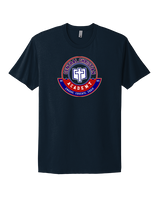 Central Christian Academy Athletics Logo - Mens Select Cotton T-Shirt