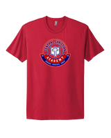 Central Christian Academy Athletics Logo - Mens Select Cotton T-Shirt