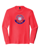 Central Christian Academy Athletics Logo - Tri-Blend Long Sleeve