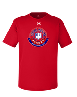 Central Christian Academy Athletics Logo - Under Armour Mens Team Tech T-Shirt