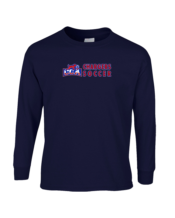 Central Christian Academy Soccer Basic - Cotton Longsleeve